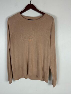 Banana Republic Men's Tan Crewneck Sweater L